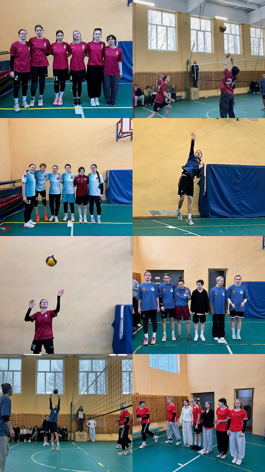 Соревнования по волейболу